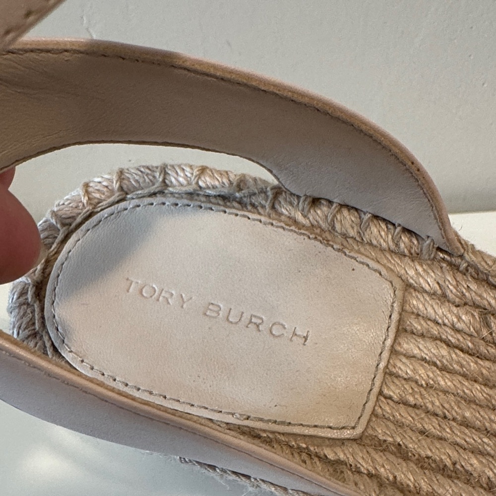 Tory Burch✨ Women's Platform Espadrille Wedge size 7 1/2 - Picture 3 of 9